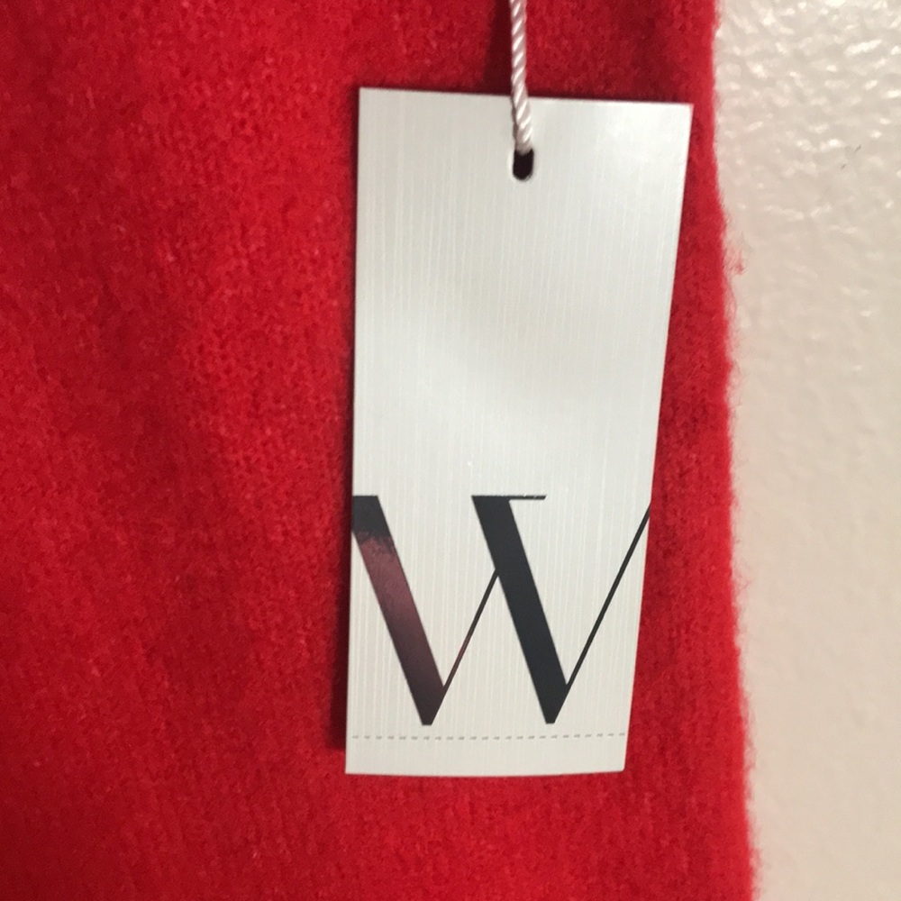 NEW Worthington Elegant Red Turtleneck‎ Sweater Dress - Picture 4 of 8